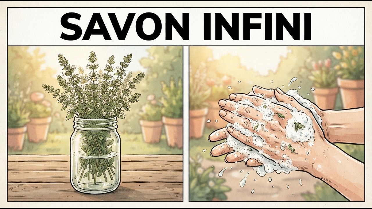 Cette herbe mousse comme du savon. Pousse partout. L'industrie de 50 milliards l'a étouffée.