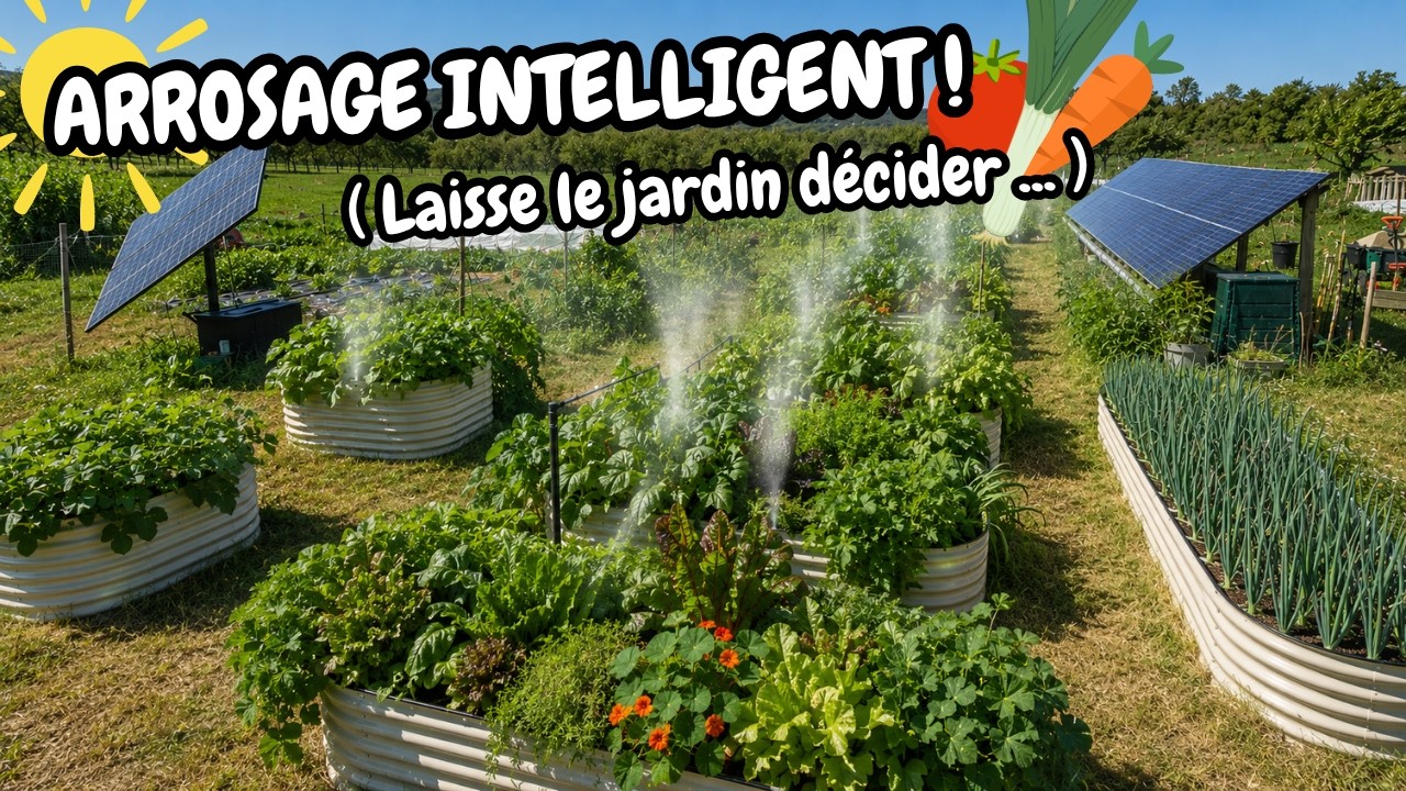 J'ai arrêté d'arroser mon potager... c'est le sol qui décide !