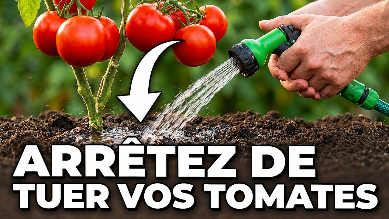 L’erreur D’arrosage Des Tomates Qui Détruit Silencieusement Votre Récolte En Ce Moment