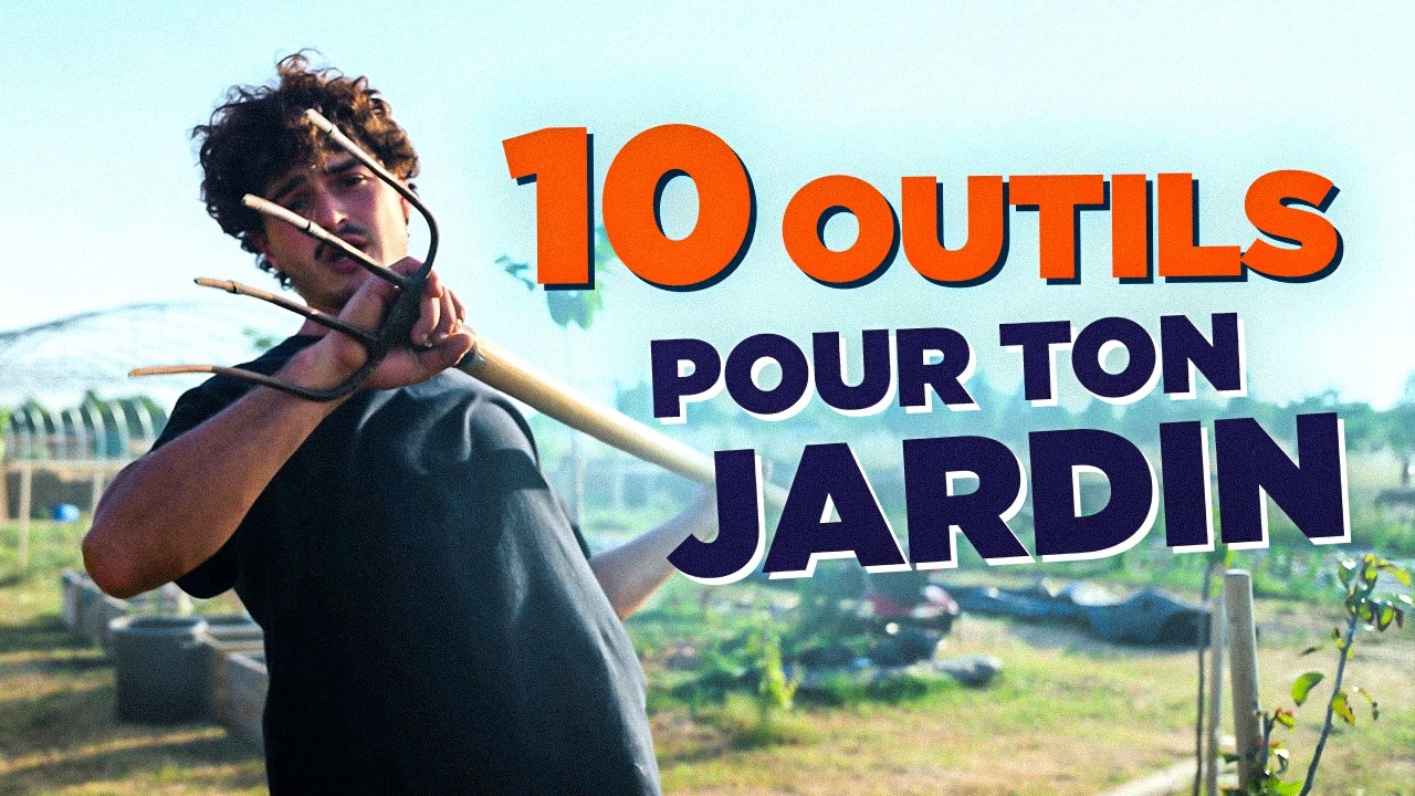 10 OUTILS INDISPENSABLES : simplifier son travail au potager 🛠️