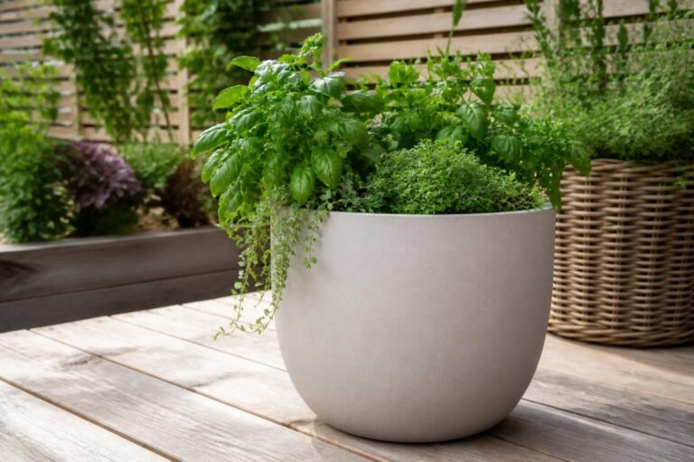 Ce pot de fleurs Lidl de 30L à moins de 12 € offre un espace généreux pour vos plantes favorites