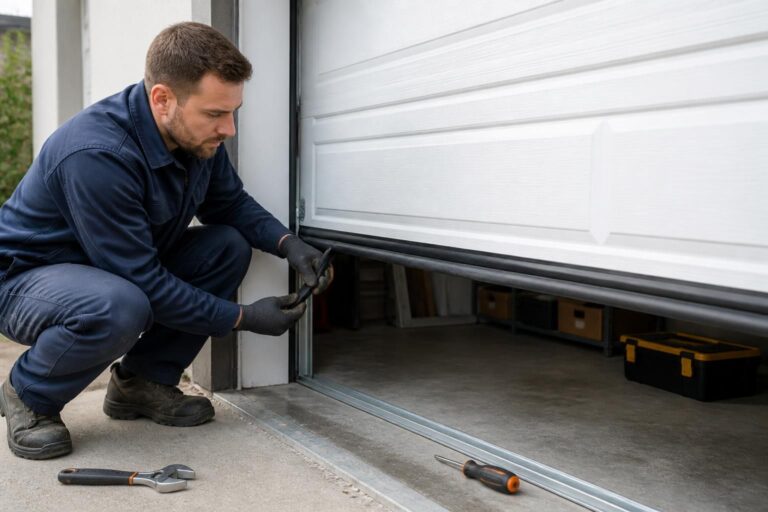 Joint de porte de garage : installation et remplacement