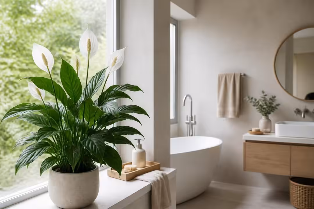 découvrez pourquoi le spathiphyllum est la plante d'intérieur idéale pour votre salle de bain, alliant beauté, purification de l'air et facilité d'entretien.