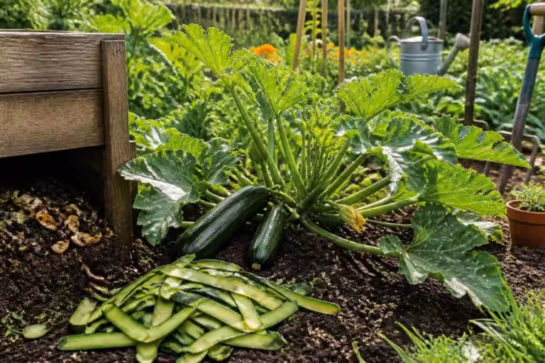 Ne jetez plus la peau des courgettes : un trésor insoupçonné pour votre jardin !