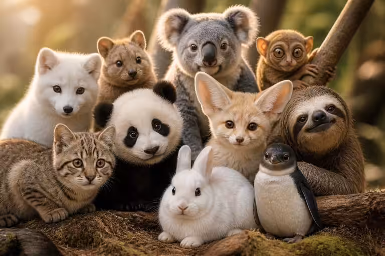 Top 10 des animaux les plus mignons du monde entier