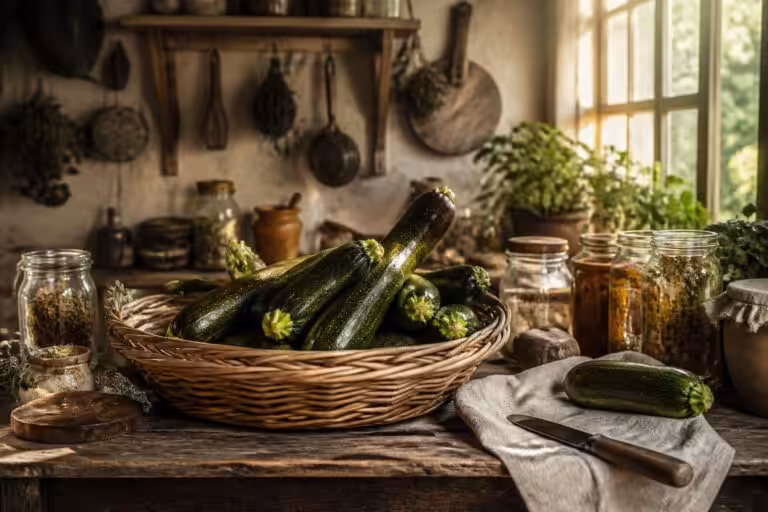 Pourquoi les anciens conservaient-ils les courgettes les plus fermes de l&rsquo;été ? Le mystère ancien dévoilé…
